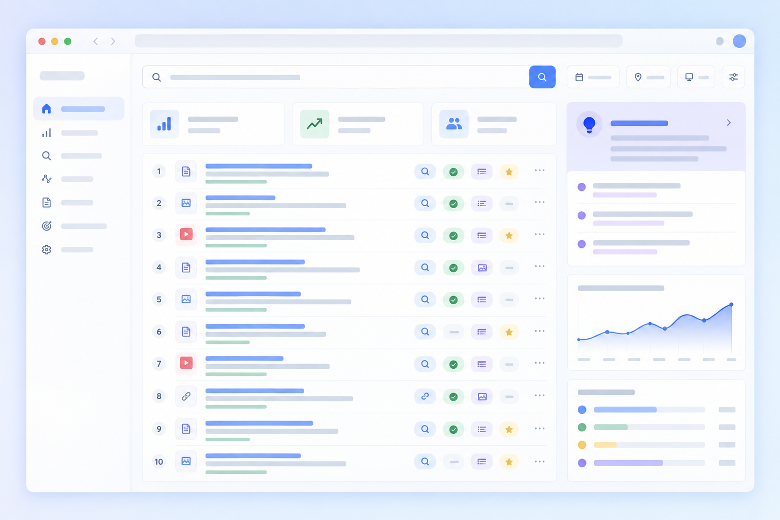 SERP Signals product interface screenshot